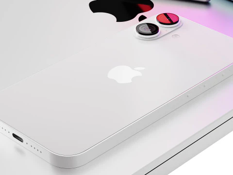 Set of Apple equipment 03 3D Model