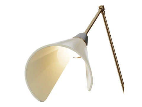 Style Circle Wall Lamp 3D Model