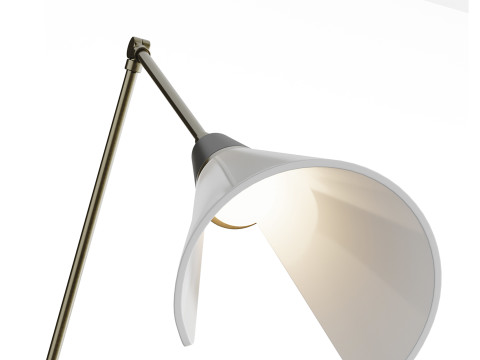 Style Circle Wall Lamp 3D 모델