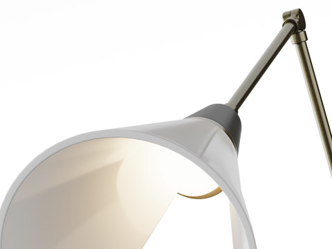 Style Circle Wall Lamp 3D 모델
