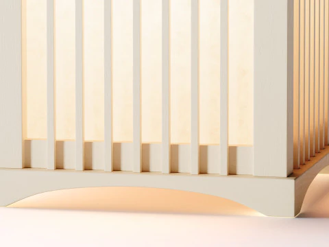 Table Craft Floor Light 3D Model