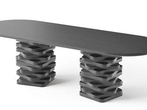 Table Emerald Model 3D