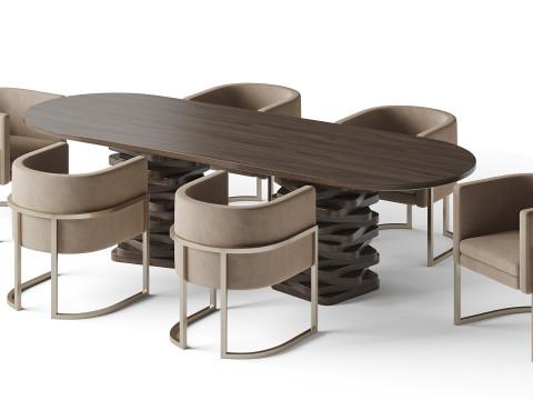 Table Emerald Model 3D