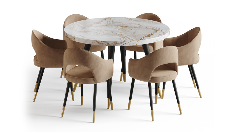 Table UEST Model 3D .c4d .max .obj .3ds .fbx .stl .blend