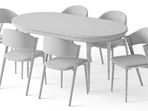 Table UOLT 3D Model