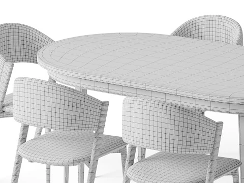 Table UOLT 3D Model