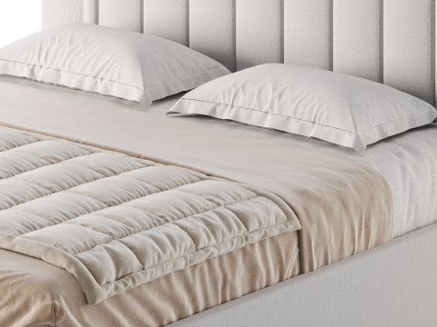 Taka Bedroom Set Sleek and Stylish 3D 模型