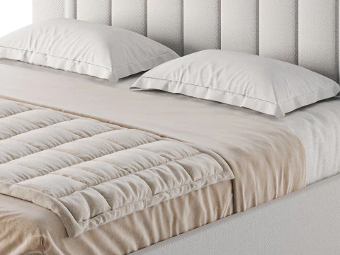 Taka Bedroom Set Sleek and Stylish 3D Model