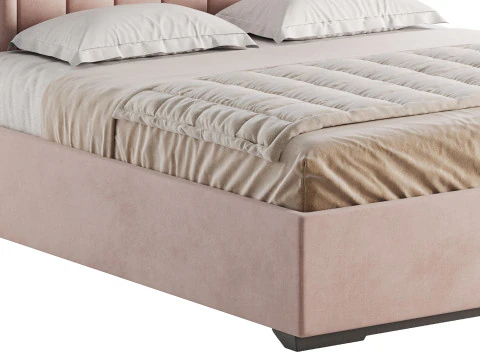Taka Bedroom Set Sleek and Stylish 3D Model
