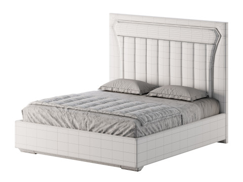 Taka Bedroom Set Sleek and Stylish 3D 模型