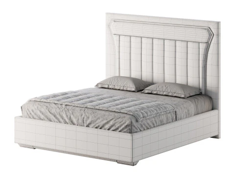 Taka Bedroom Set Sleek and Stylish 3D Model