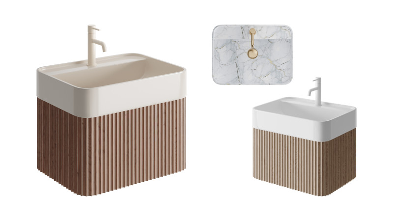 The Copenhagen Bath Yuno EG Washbasin 3D 모델 .c4d .max .obj .3ds .fbx .stl .blend