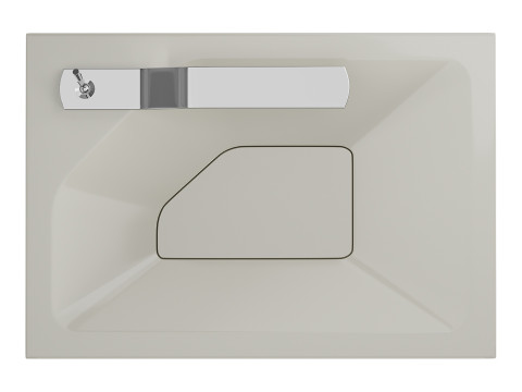 The Ribbon Bathroom Basin Model 3D