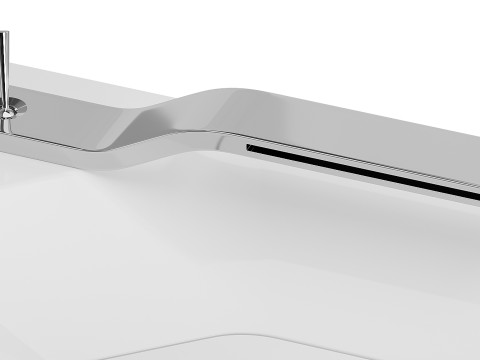 The Ribbon Bathroom Basin Model 3D