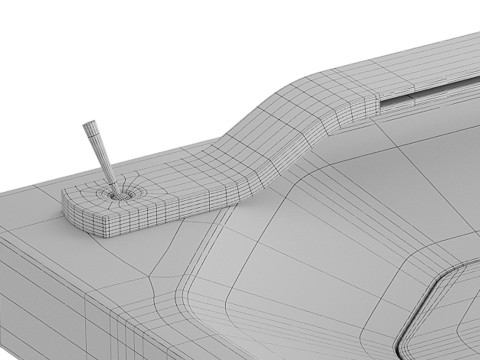The Ribbon Bathroom Basin Model 3D