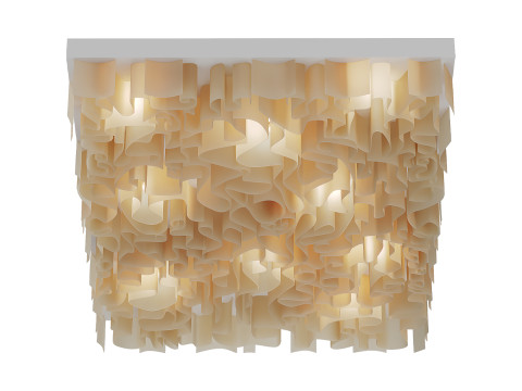 Wave ceiling Modello 3D