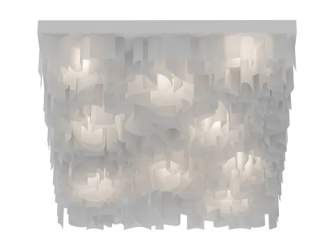Wave ceiling 3D Model