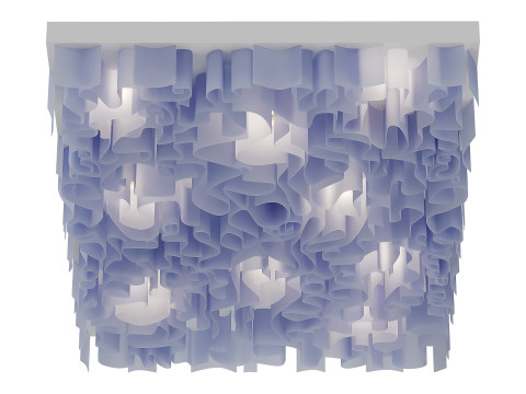 Wave ceiling Modello 3D