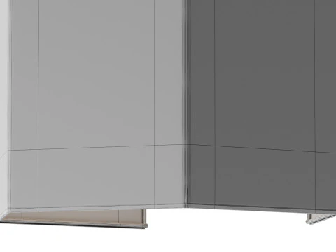 Yamagiwa Junzo Yoshimura Wall Light Lamp 3D Model