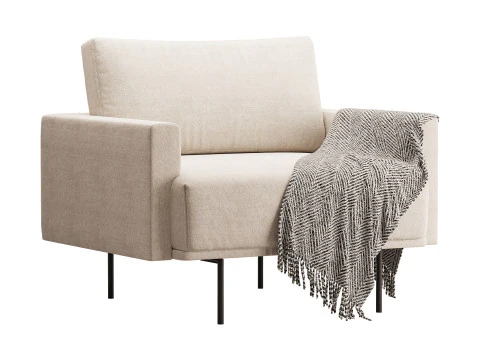 Armchair Misl Barhat Emerald 3D Model