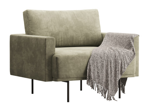 Armchair Misl Barhat Emerald 3D 모델