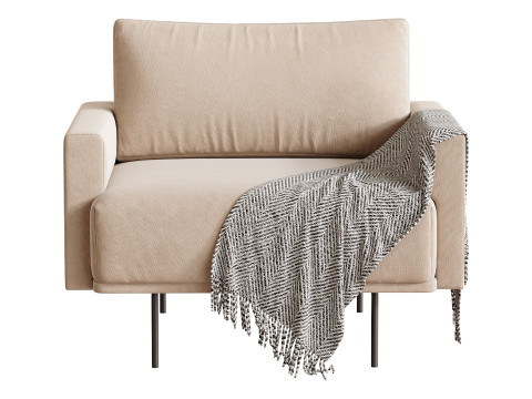 Armchair Misl Barhat Emerald 3D 모델