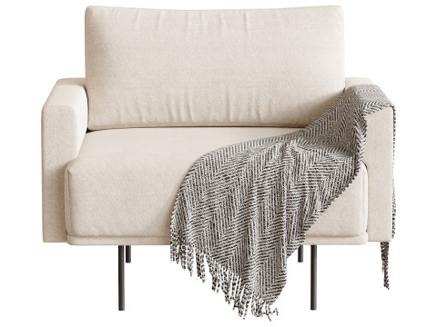 Armchair Misl Barhat Emerald 3D 모델