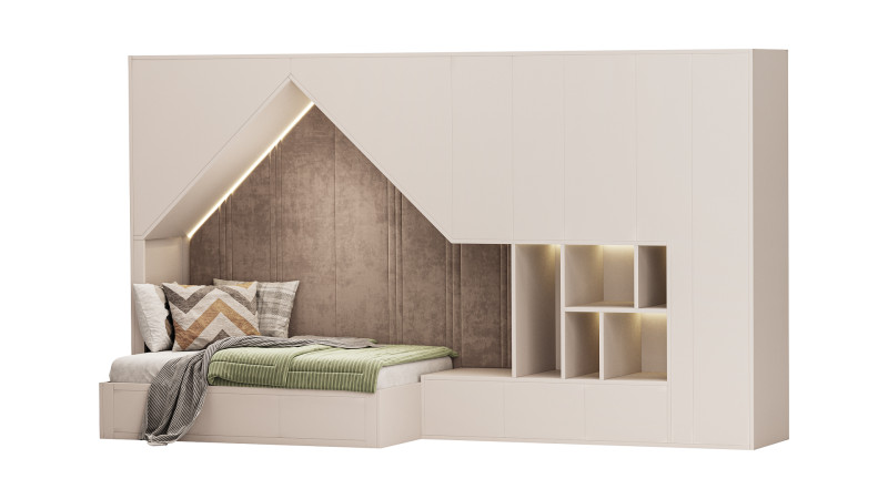 Childrens bunk bed 26 Modèle 3D .c4d .max .obj .3ds .fbx .stl .blend