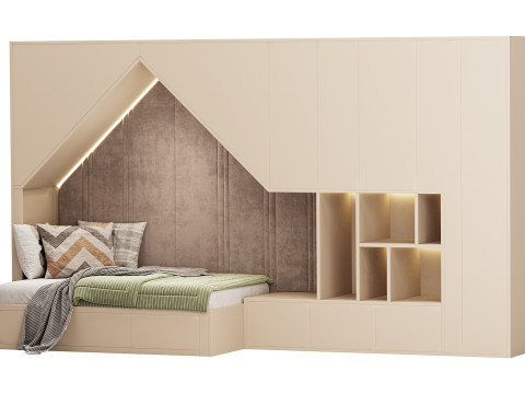Childrens bunk bed 26 Modèle 3D