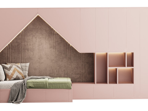 Childrens bunk bed 26 Modèle 3D