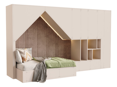 Childrens bunk bed 26 Modèle 3D