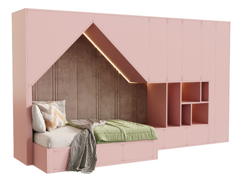 Childrens bunk bed 26 Modèle 3D