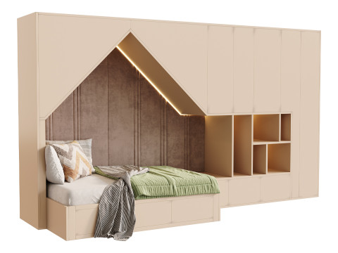 Childrens bunk bed 26 Modèle 3D