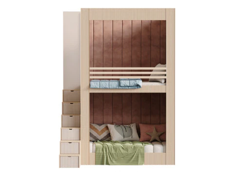 Beliche infantil 28 Modelo 3D