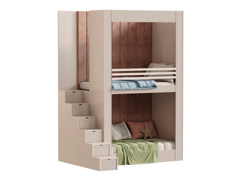 Beliche infantil 28 Modelo 3D