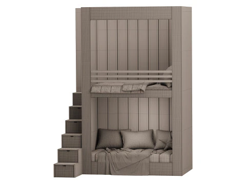 Beliche infantil 28 Modelo 3D