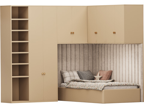 Childrens bunk bed 31 3Dモデル