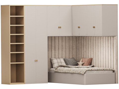 Childrens bunk bed 31 3Dモデル