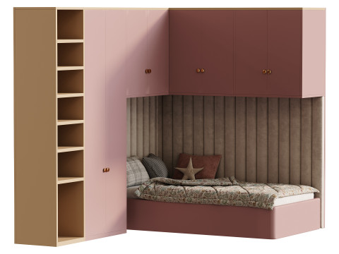 Childrens bunk bed 31 3Dモデル