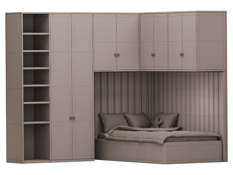 Childrens bunk bed 31 3Dモデル