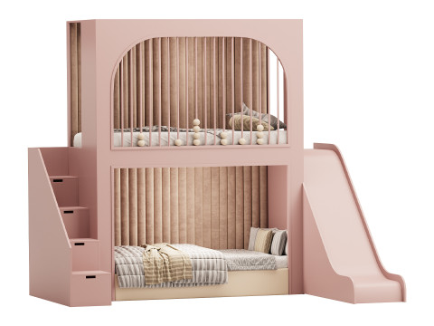Childrens bunk bed 43 Modèle 3D