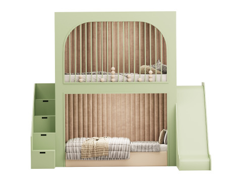 Childrens bunk bed 43 Modèle 3D