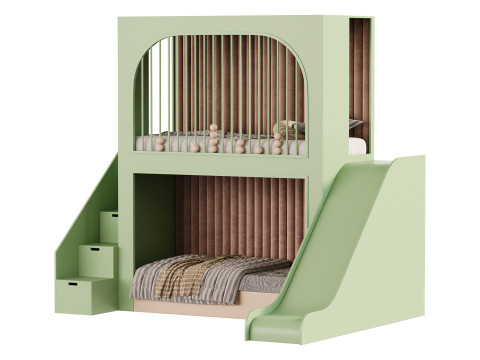 Childrens bunk bed 43 Modèle 3D