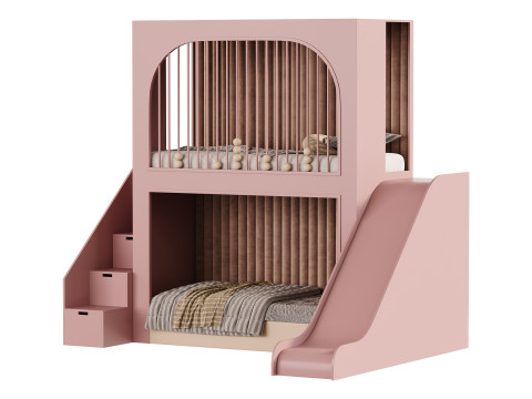 Childrens bunk bed 43 Modèle 3D