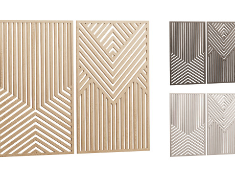 Decor Wall Art 1 3D Model