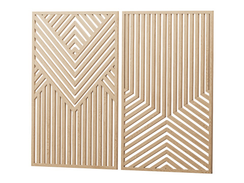 Decor Wall Art 1 3D Model