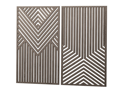 Decor Wall Art 1 3D Model