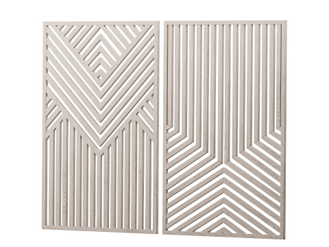 Decor Wall Art 1 3D Model