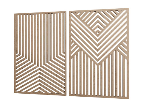 Decor Wall Art 1 3D Model