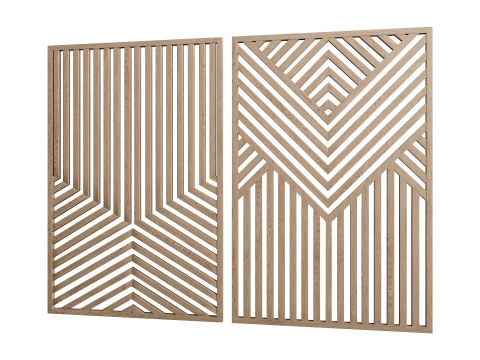 Decor Wall Art 1 3D Model